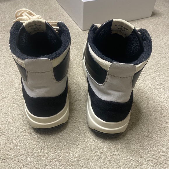 Represent Co / Alpha Mid Black - White / sz 12 / 45 - Picture 4 of 11